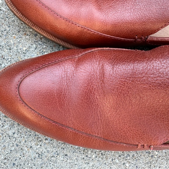 Madewell Frances Loafer Shoes Cognac 7 - Picture 5 of 6